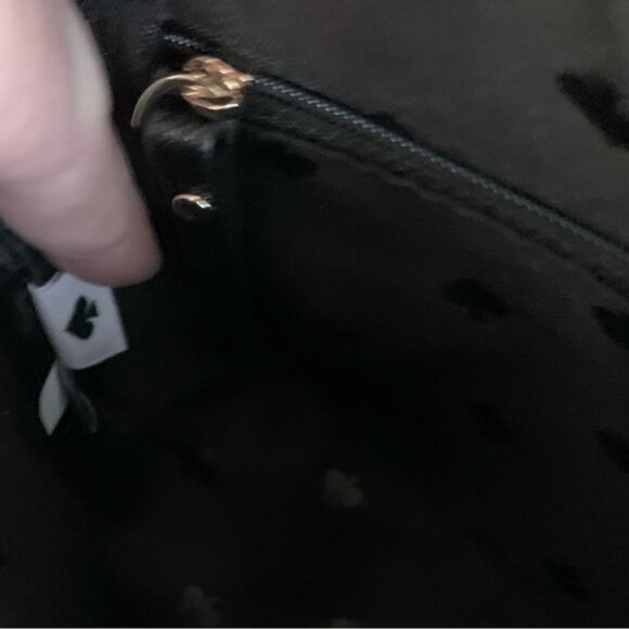 ♠️♠️KATE SPADE CAMERON HILLI DOME BLACK SAFFIANO LEATHER CROSSBODY BAG!♠️♠️ - Picture 8 of 10